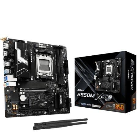 Motherboard ASROCK B850M-X WiFi R2.0 (AM5 - micro-ATX - DDR5-SDRAM - Preto)