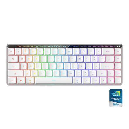 Teclado ASUS ROG Falchion RX Low Profile (QWERTY ES - ROG RX Red - 65% - Branco) — miniatura 9