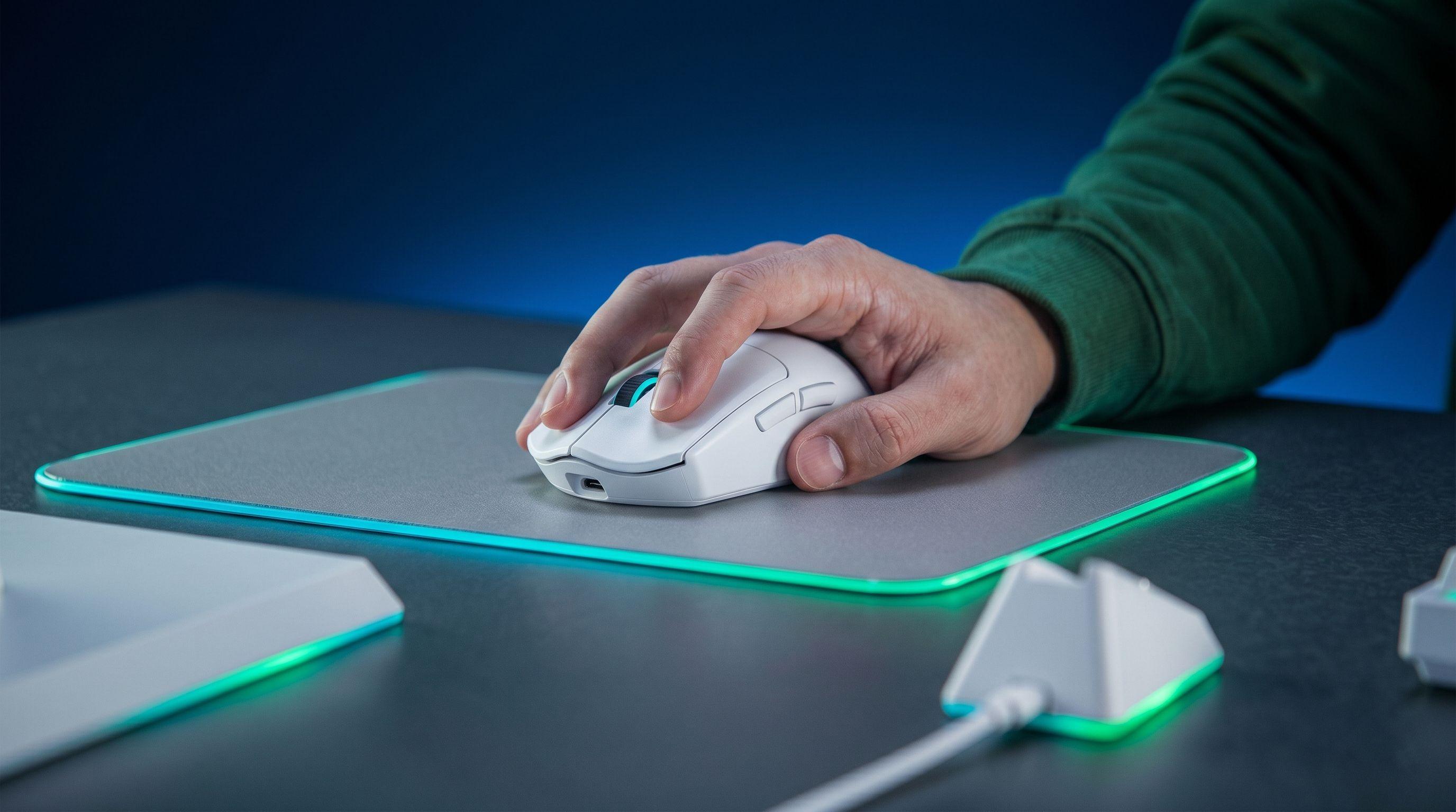 Rato Gaming Sem Fios MARS GAMING MMW-Elite (Mão direita - Branco), miniatura 16