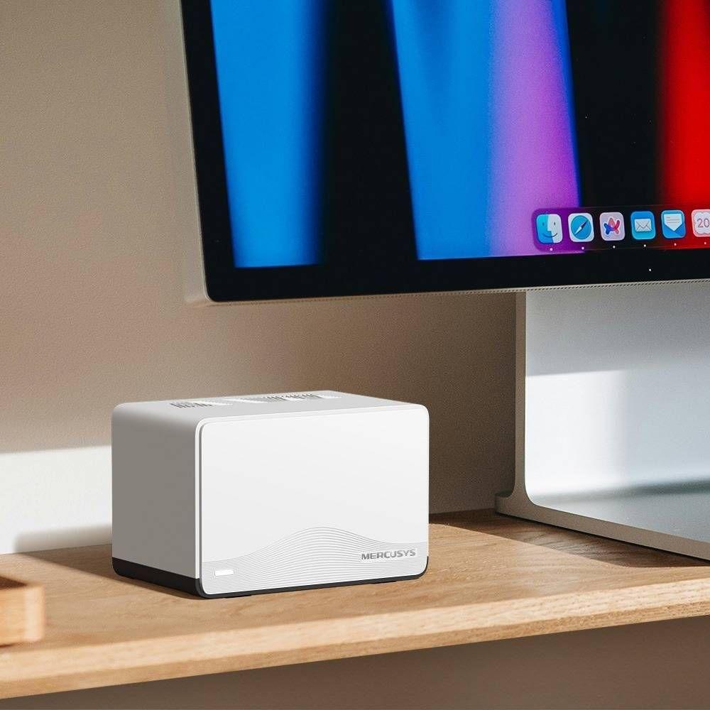 Sistema Mesh Wi-Fi MERCUSYS Halo H27BE (Wi-Fi 7 - 3568 Mbit/s - Dual-band - Branco), miniatura 4