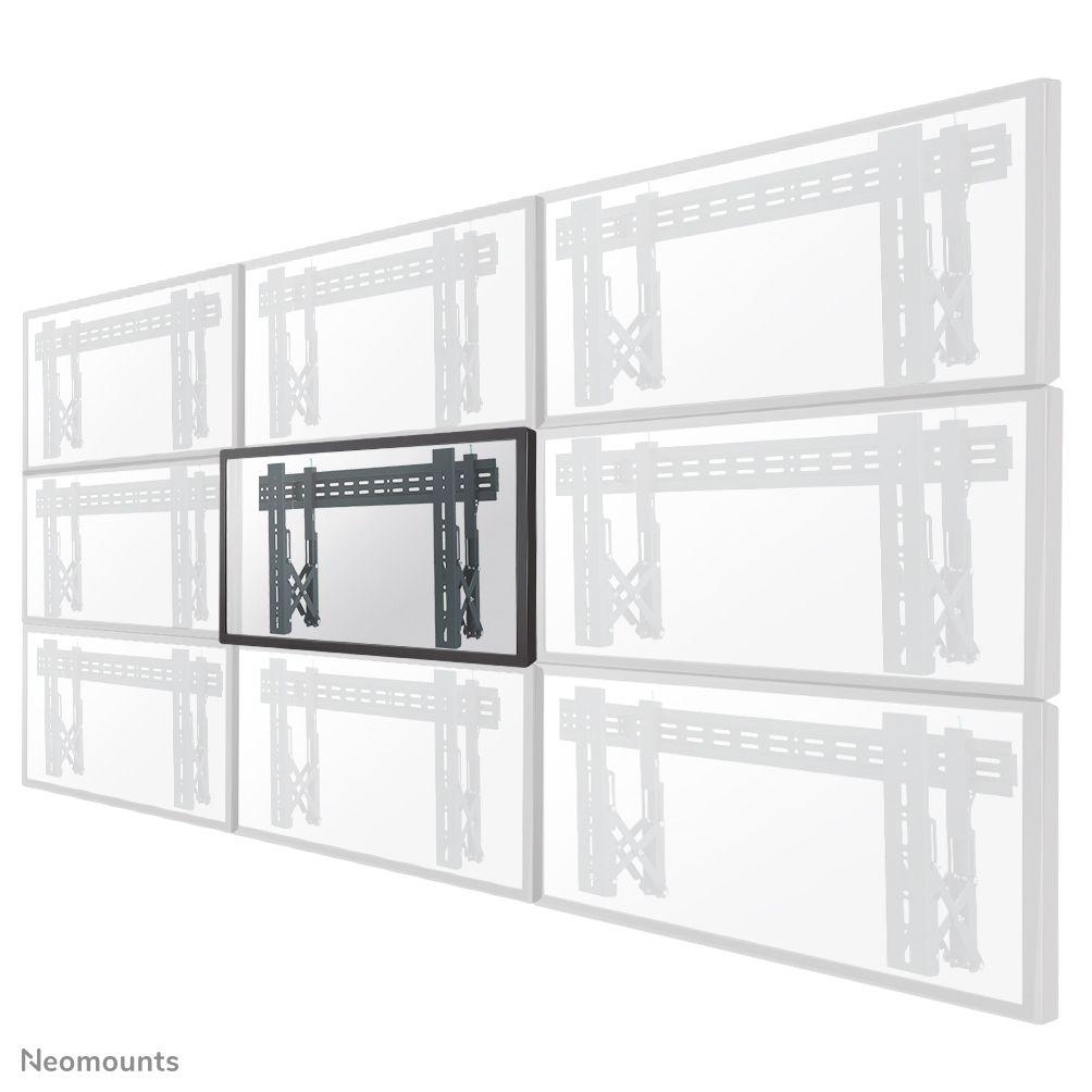 Suporte de Chão Fixo para Ecrã de Sinalética NEOMOUNTS LED-VW1000BLACK (200 x 200 a 600 x 400 mm - 600 x 400 mm - 200 x 200 mm - Preto)