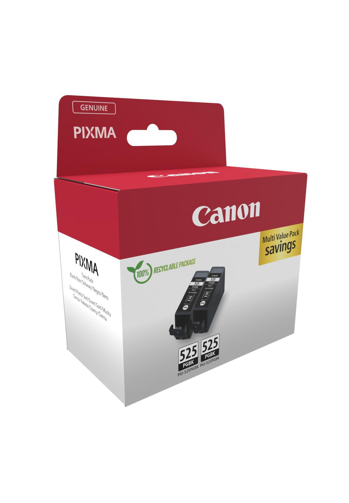Tinteiro CANON PGI-525PGBK (682 páginas - Preto), miniatura 2
