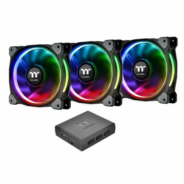 Conjunto de Ventoinhas THERMALTAKE Riing Plus 14 RGB (Não suportado - Cinzento), miniatura 2