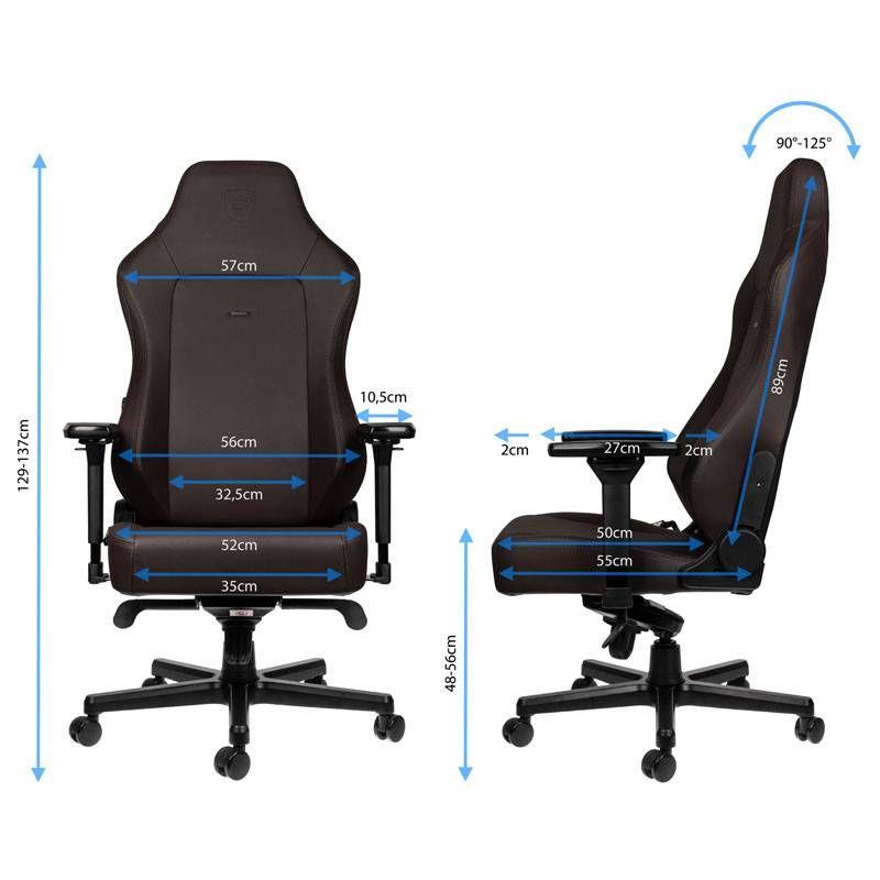 Cadeira Gaming NOBLECHAIRS HERO Java Edition (180 kg - Até 9 cm - 4D) — miniatura 3
