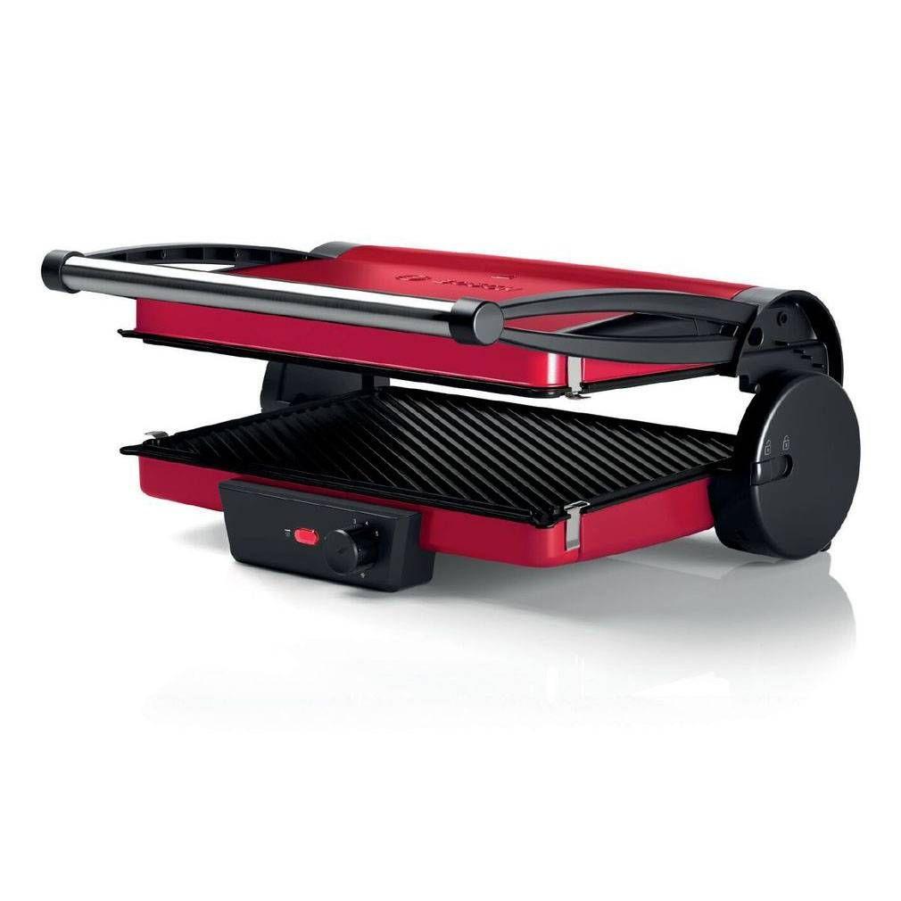 Grelhador Elétrico BOSCH TCG4104 (Altura 11,5 cm - Vermelho e Preto), miniatura 3