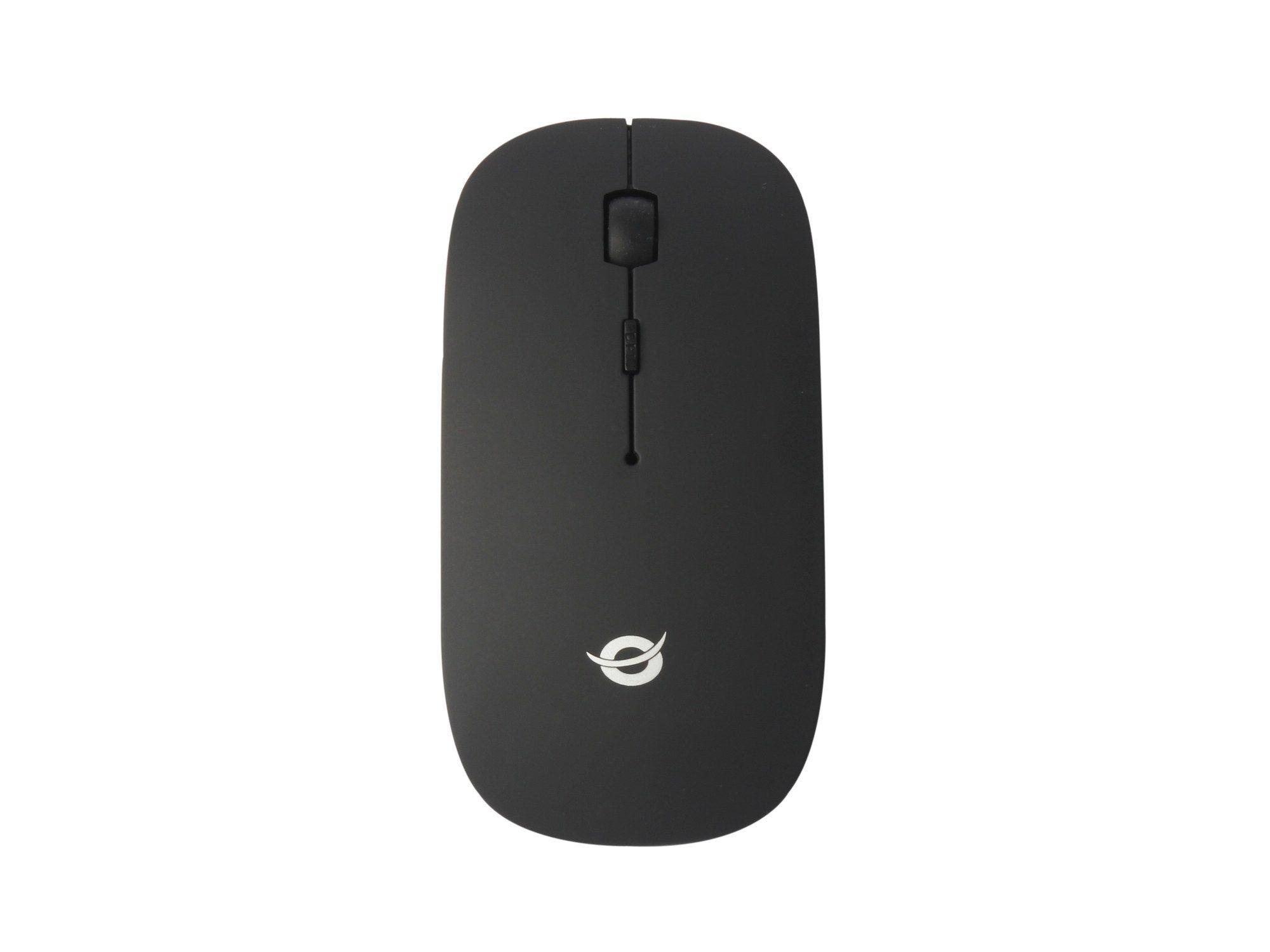 Rato CONCEPTRONIC LORCAN01B (Ambidestro - 1600 DPI - Ótico - Preto)