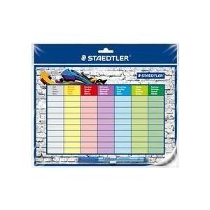 Quadro de Horário Escolar STAEDTLER Lumocolor 641 SP2 (Multicolorido)