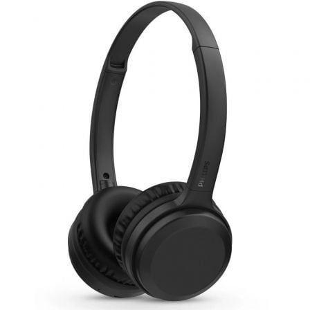 Auscultadores PHILIPS TAH1108BK (Bluetooth - 30 mm - Preto)