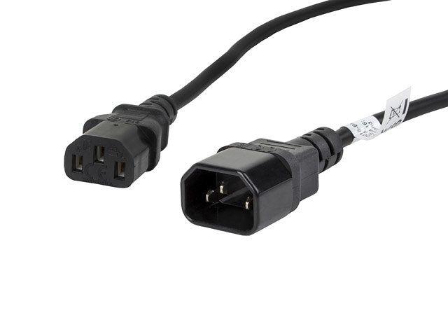 Cabo de Extensão de Alimentação LANBERG CA-C13E-11CC-0018-BK (1,8 m)