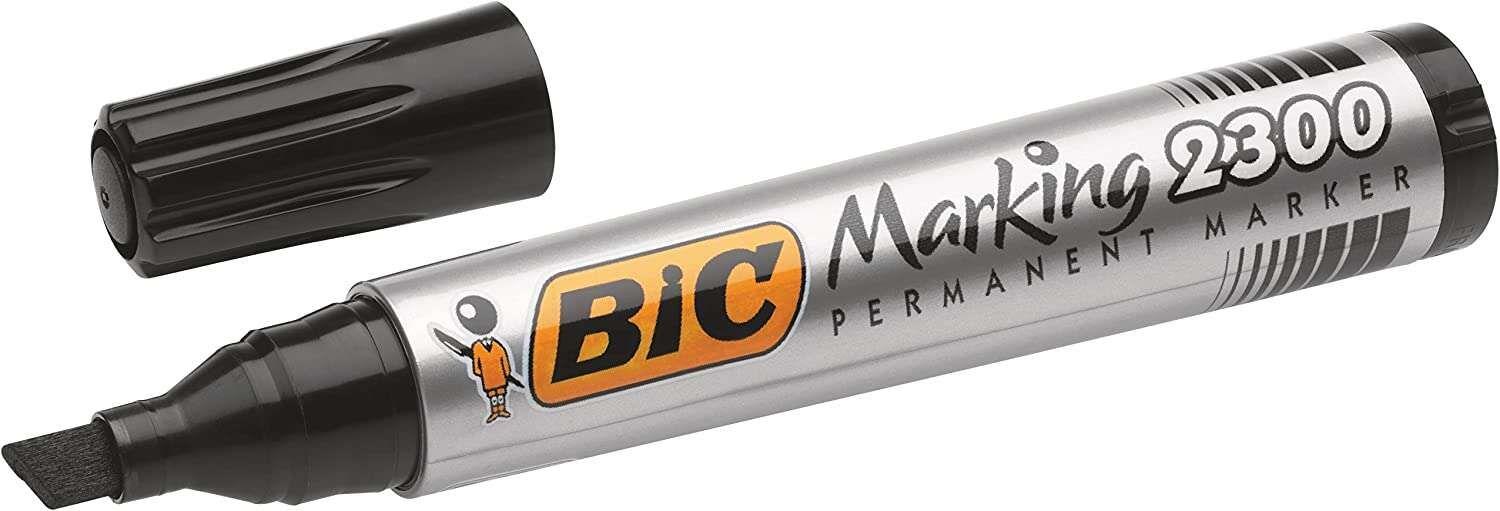 Marcador Permanente BIC Marking 2300 ECOlutions (Preto)