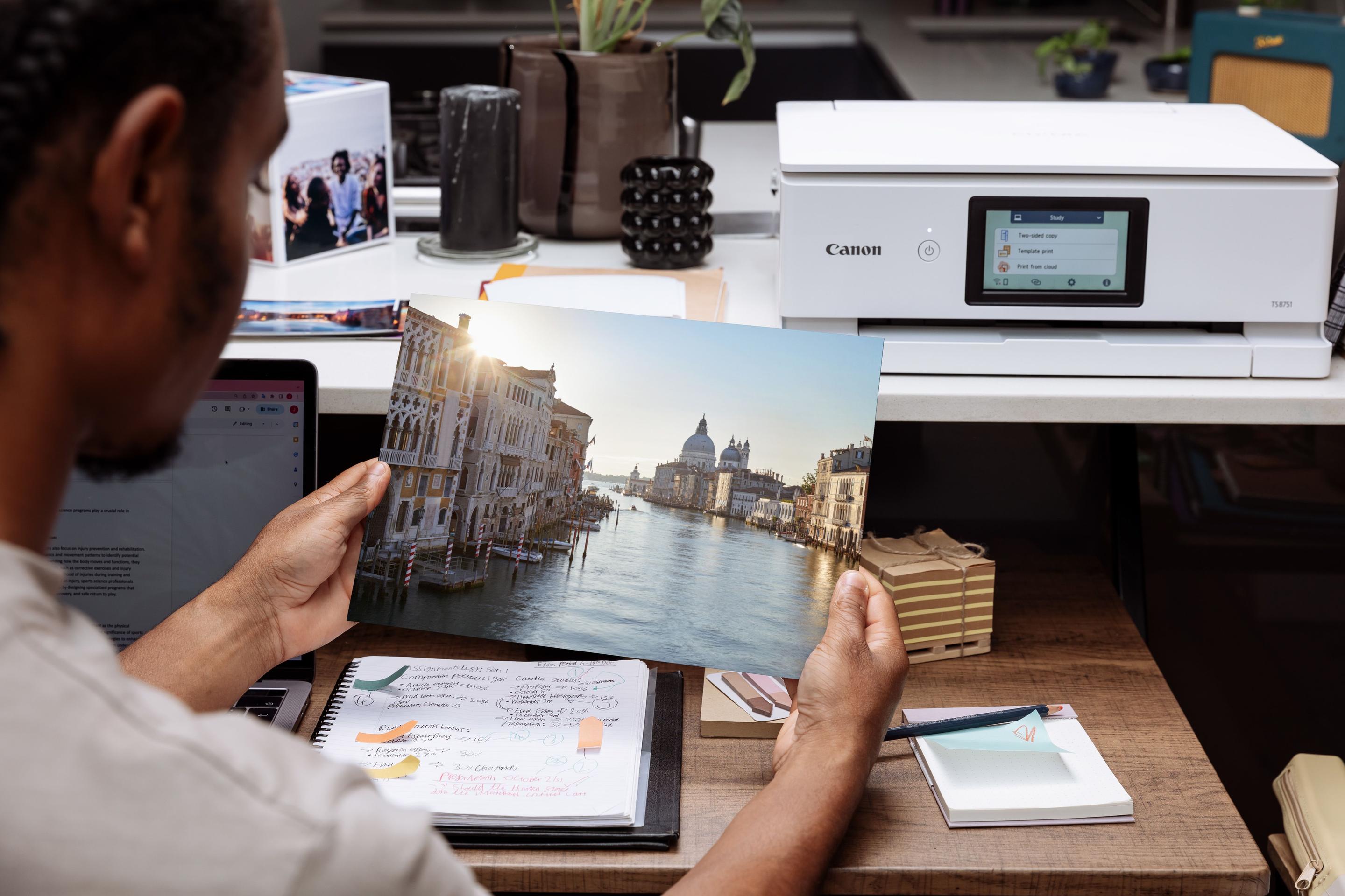 Impressora Multifunções CANON PIXMA TS8751 (A4 - Impressão a cores - 100 folhas - Branco) — miniatura 10