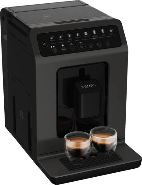 Máquina de Café Expresso KRUPS EA89ZB10 (Grãos de café - 1450 W - 15 bar - Preto)