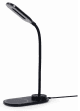 Candeeiro de Mesa GEMBIRD TA-WPC10-LED-01 (Preto)