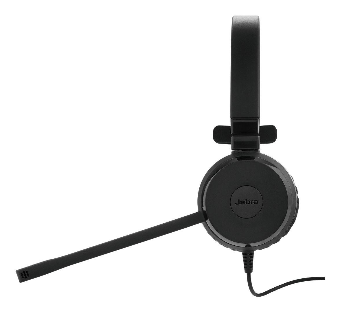 Headset JABRA Evolve 30 II MS Duo (Binaural - Com fios - Supra-aural - Preto)
