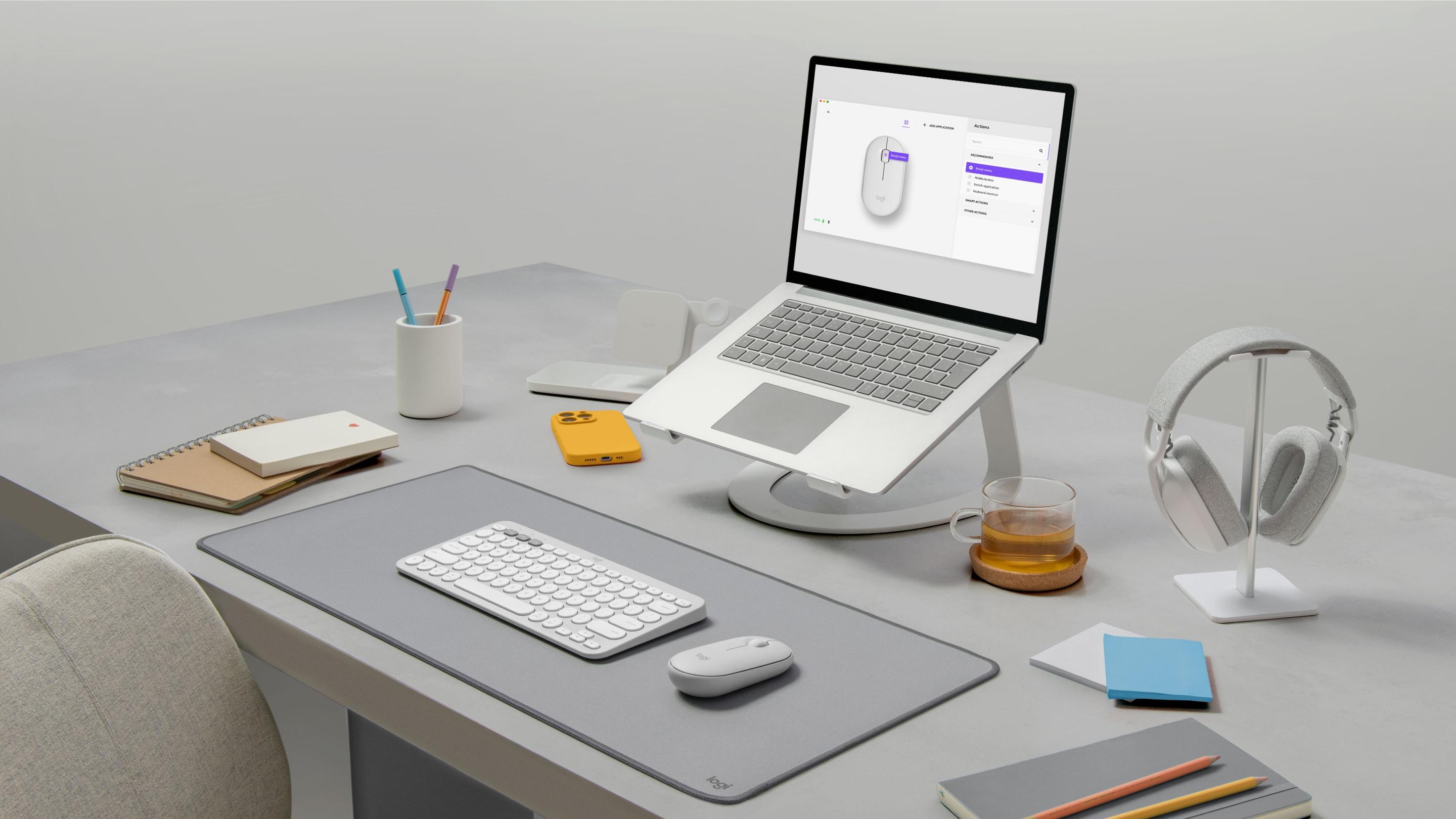 Rato LOGITECH Pebble Mouse 2 M350s (Ambidestro - 4000 DPI - Ótico - Branco) — miniatura 10