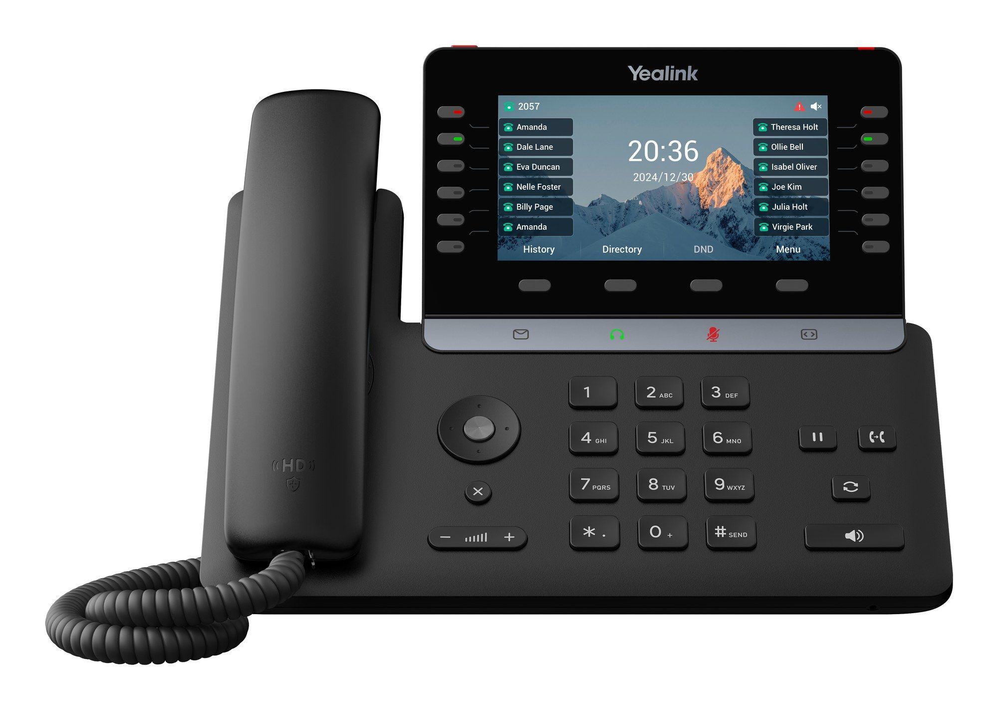 Telefone IP YEALINK SIP-T85W (5,5" - Preto)
