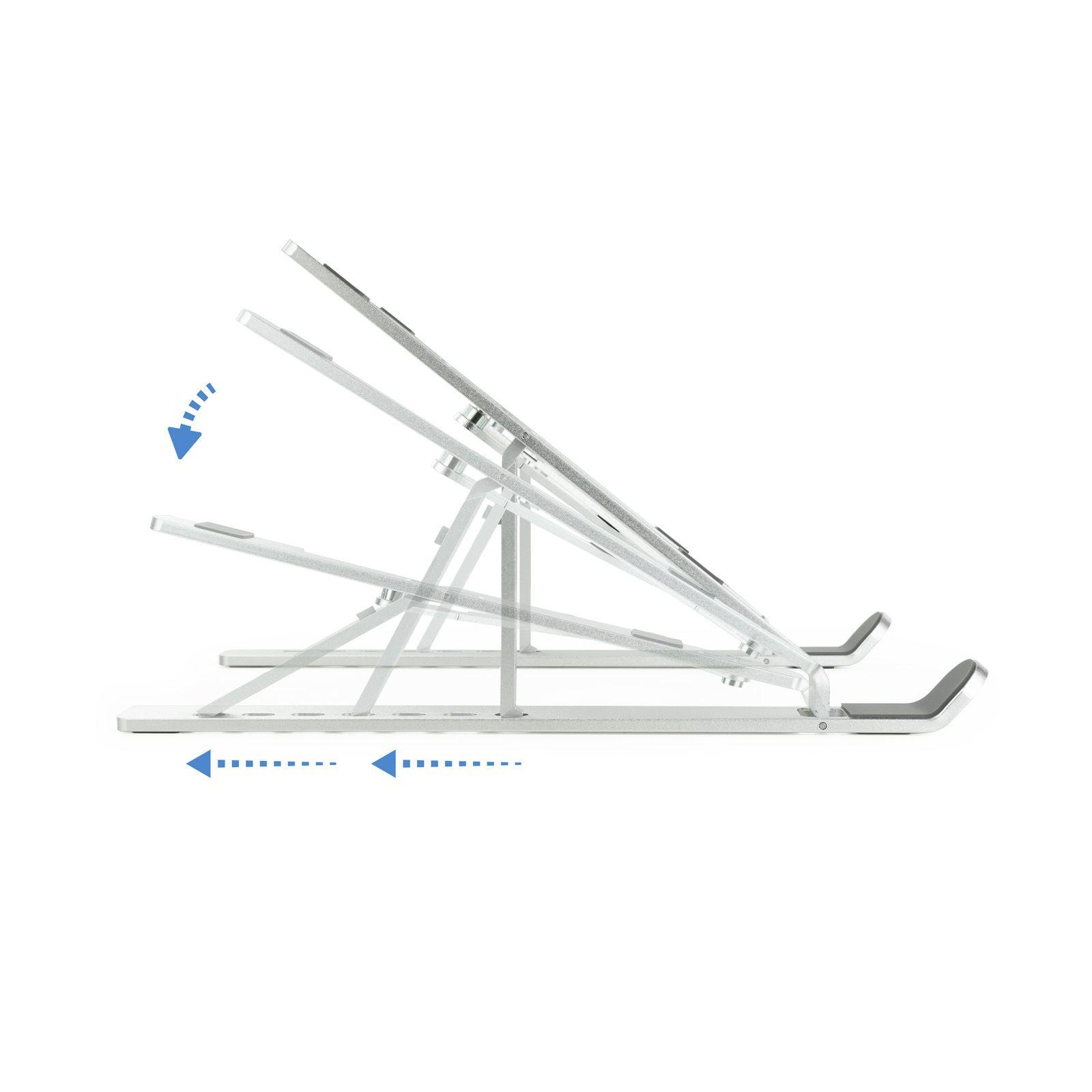 Suporte para Portátil TOOQ TQLRS0033-AL (38,1 cm - Prateado) — miniatura 3