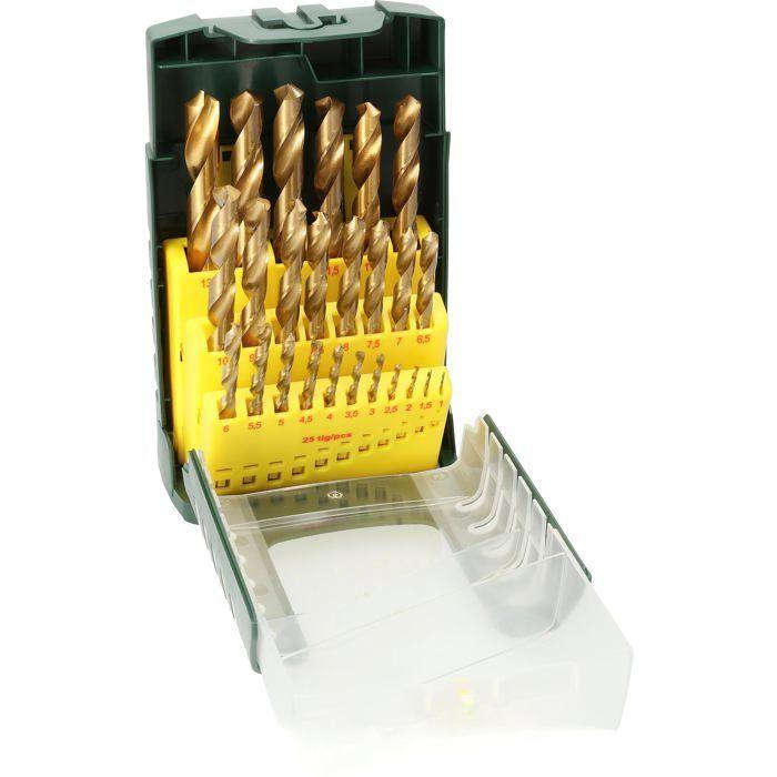 Conjunto de Brocas para Metal BOSCH HSS-TiN 2607017154 (Aço rápido HSS - Verde), miniatura 2