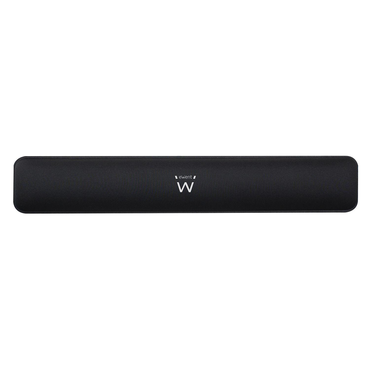 Apoio de Pulso para Teclado EWENT EW3180 (Poliéster, Borracha - Preto)