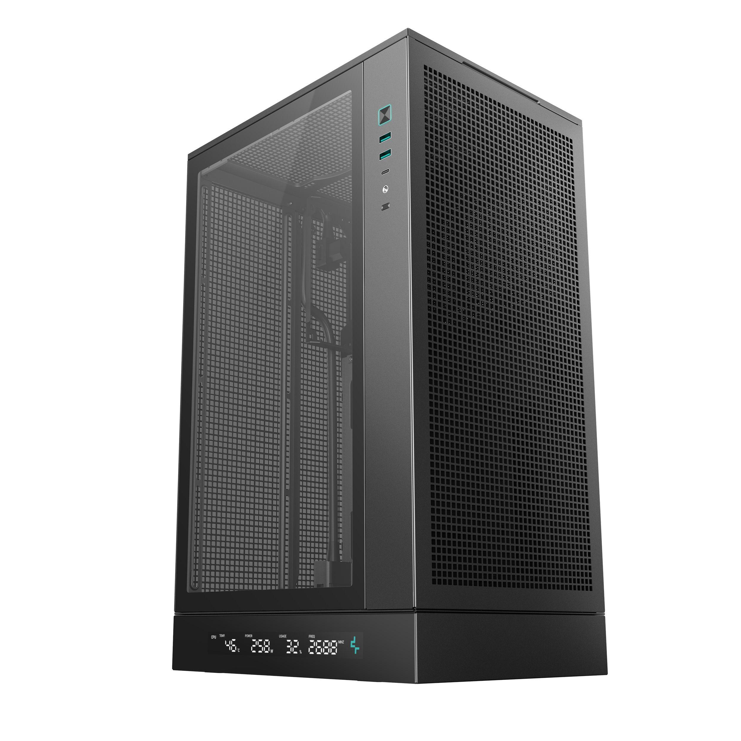 Caixa PC DEEPCOOL CH270 Digital (micro ATX, Mini-ITX - Mini Tower - Micro-ATX, Mini-ITX - Preto) — miniatura 2