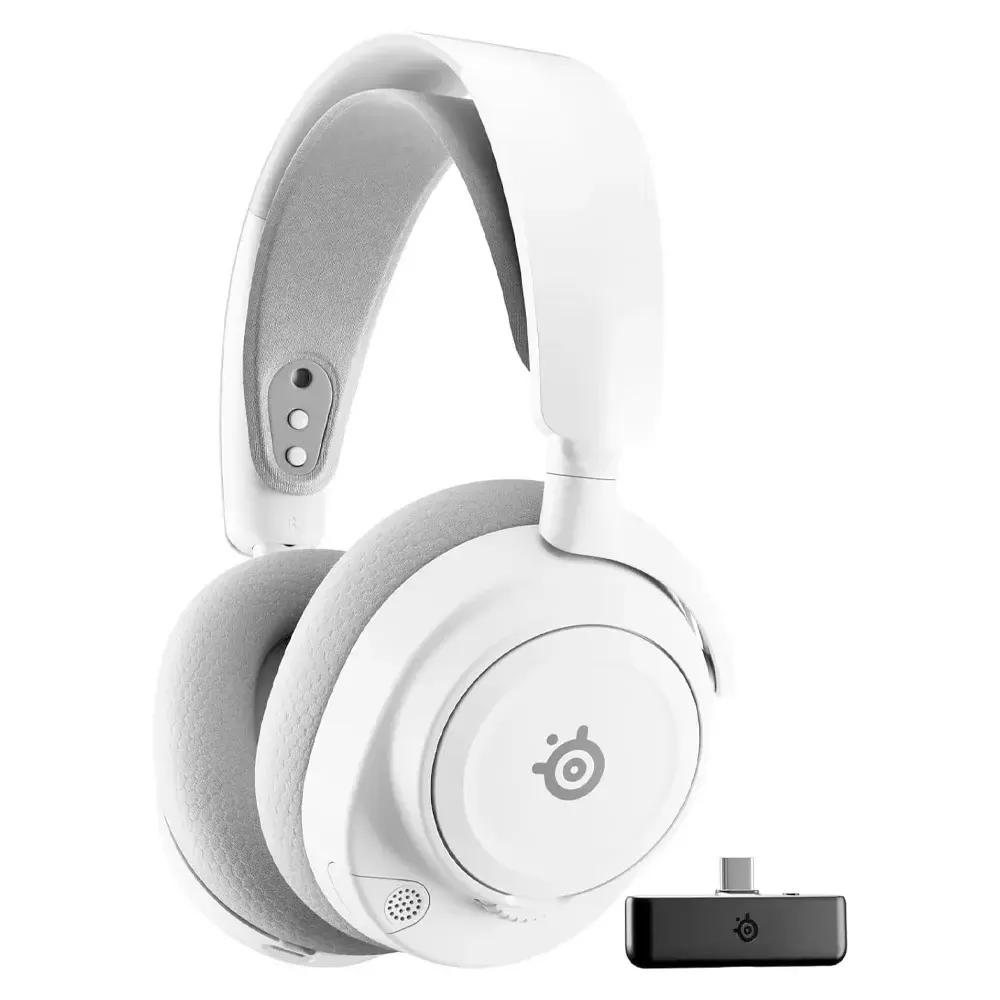 Headset Gaming STEELSERIES Arctis Nova 7X Wireless Gen 2 (Binaural - Sem fios - Circum-aural - Branco) — miniatura 2