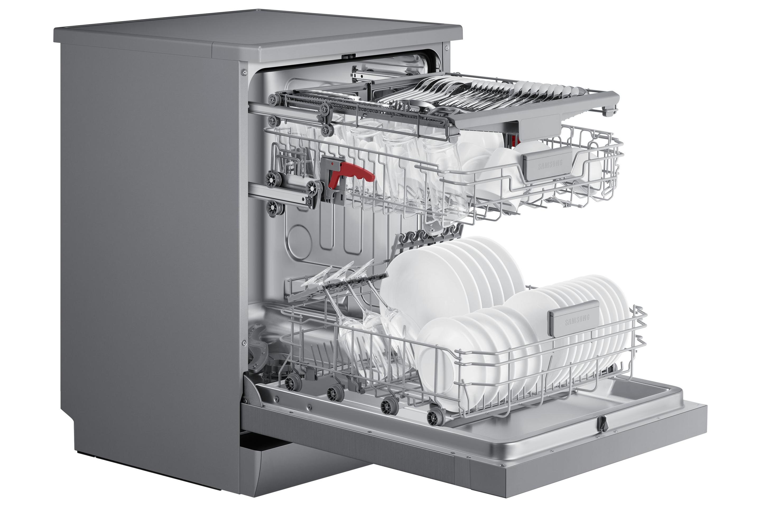 Máquina de Lavar Loiça Independente SAMSUNG DW60CG550FSRET (Largura 60 cm - 14 talheres - B - Inox), miniatura 5