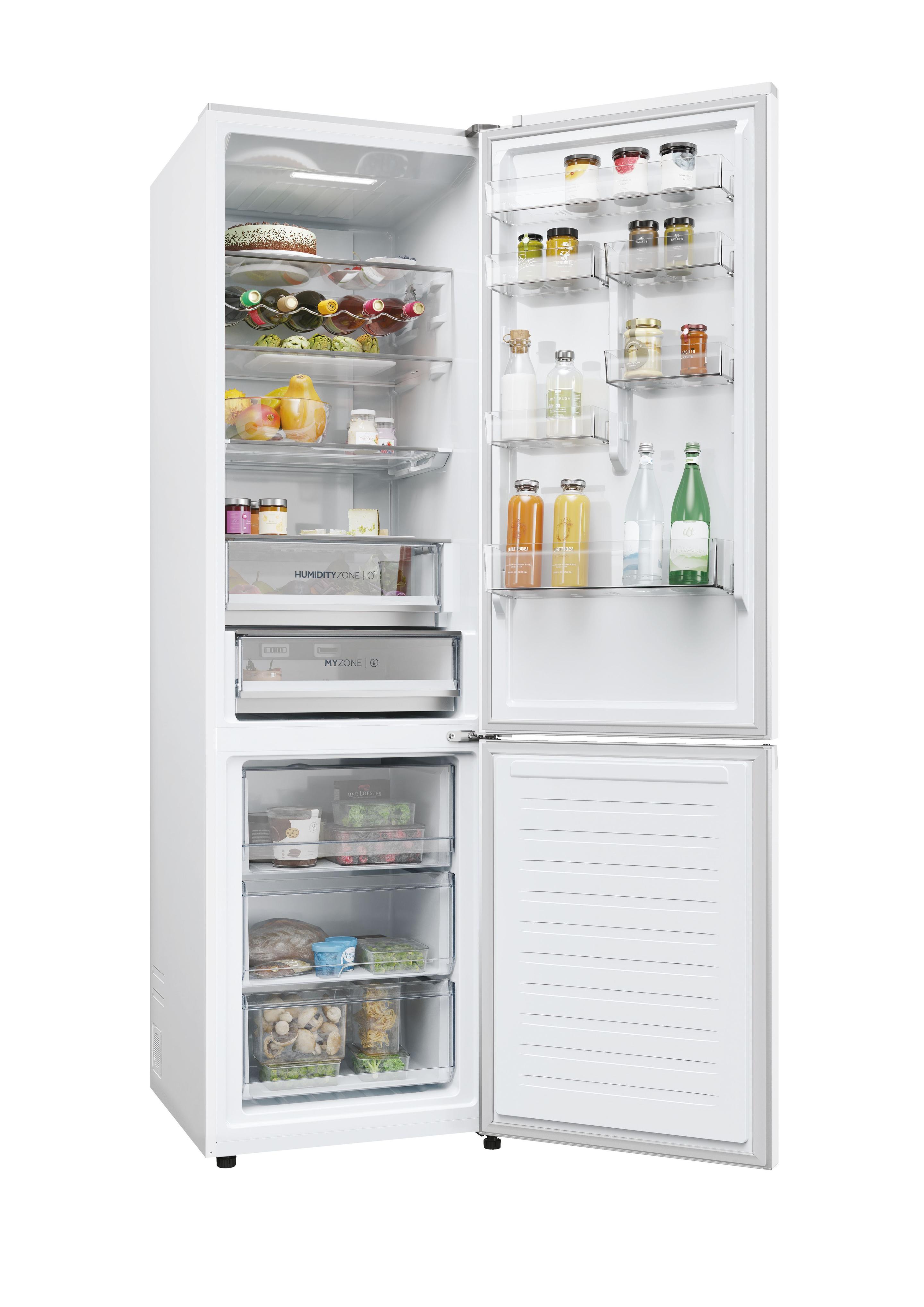 Frigorífico Combinado Independente HAIER HDPW5620CNPW (406 l - hOn - 205x59,5x66,7 cm - Branco) — miniatura 4