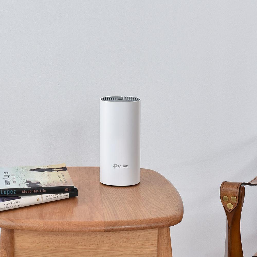 Sistema Wi-Fi Mesh TP-LINK Deco E4 (2-PACK) (Wi-Fi 5 - 1167 Mbit/s - Banda dupla - Branco/Cinzento) — miniatura 3