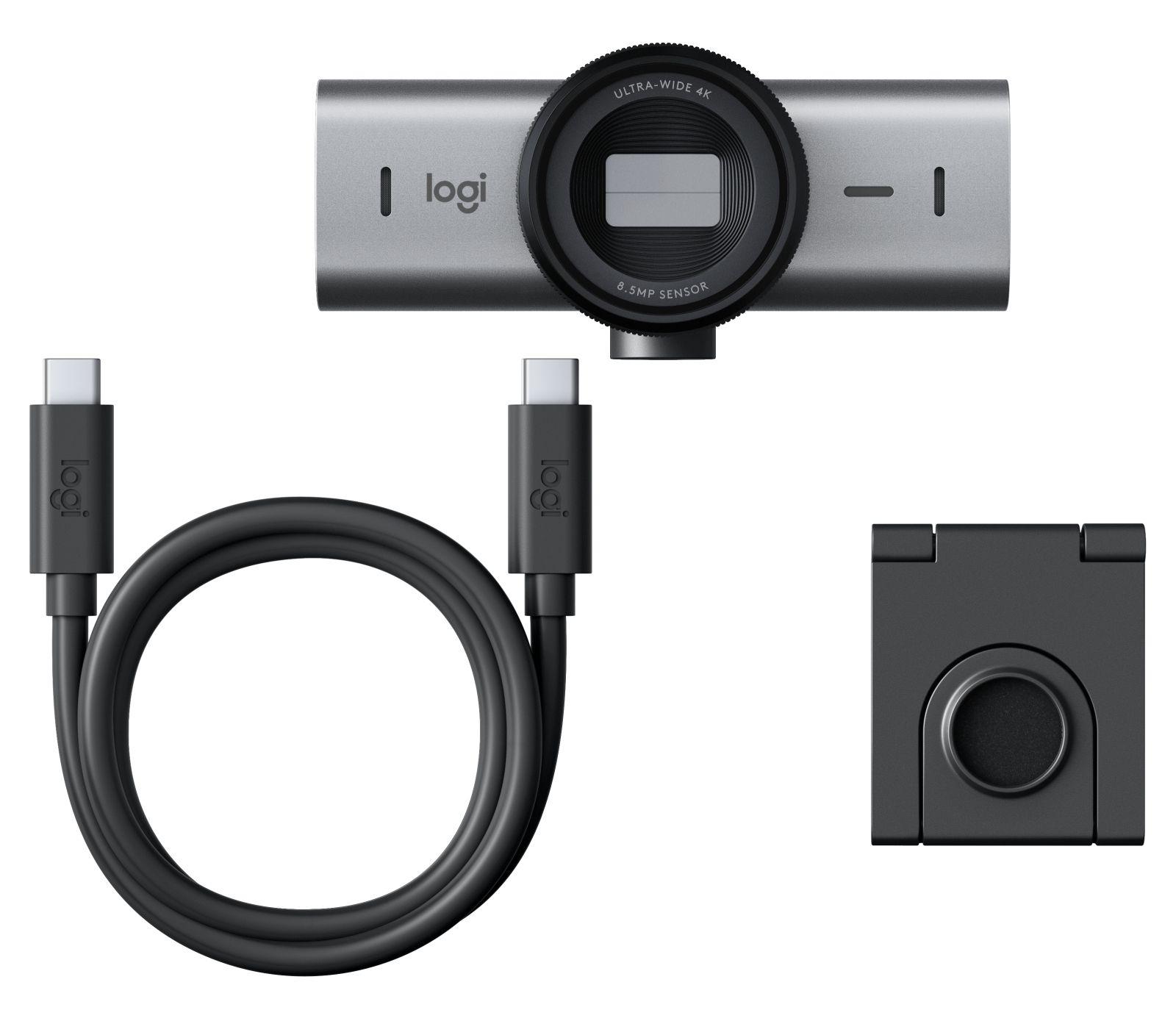 Câmara Web LOGITECH MX Brio 705 for Business (4K - 60 fps - 4096 x 2160 pixels - Grafite) — miniatura 6