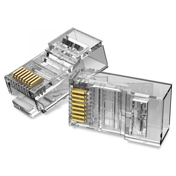 Conector RJ45 VENTION IDBR0-50 (RJ-45 - Transparente) — miniatura 2