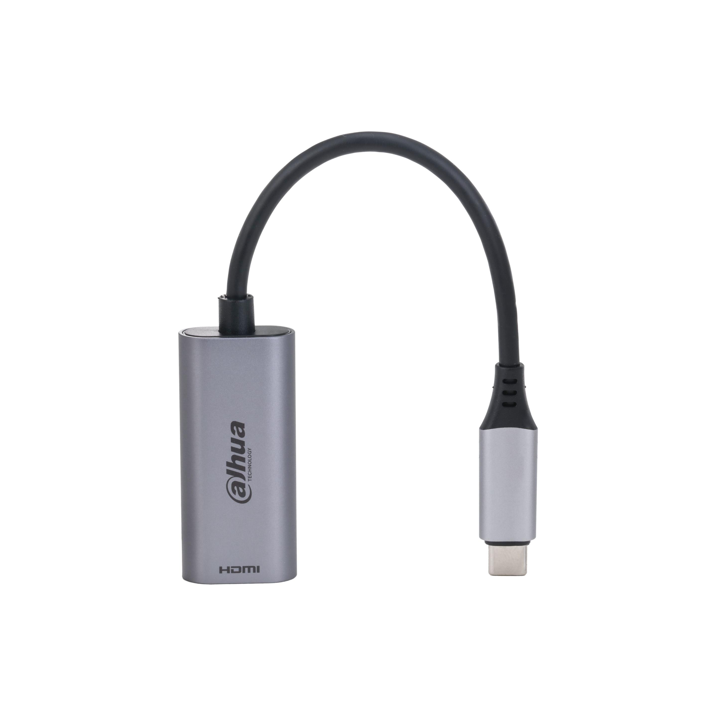 Adaptador USB-C para HDMI DAHUA TC31H (USB Type-C - HDMI Tipo A - Cinzento)
