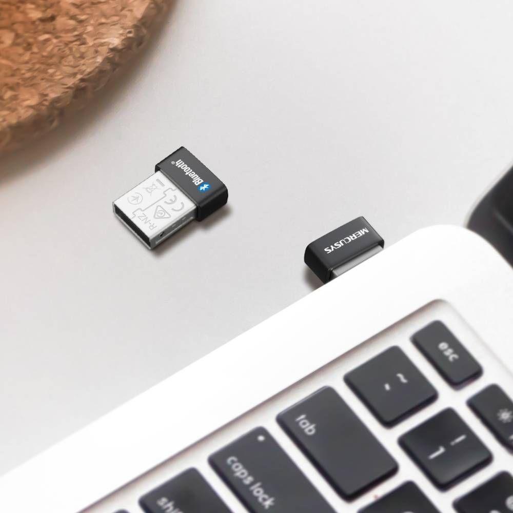 Adaptador Bluetooth USB MERCUSYS MA530 (1 unidade - USB Type-A - Preto e Metálico) — miniatura 5