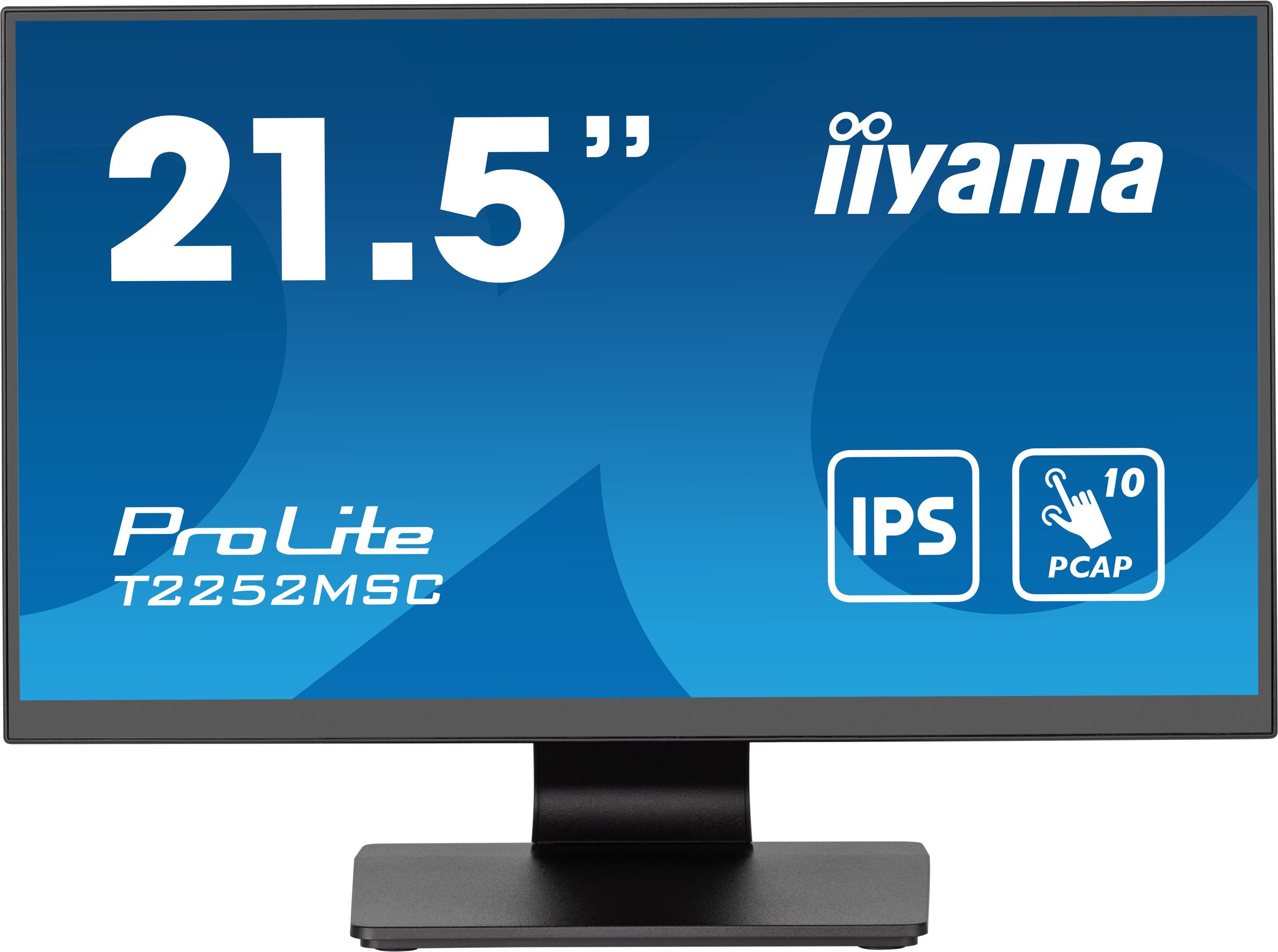 Monitor IIYAMA ProLite T2252MSC-B2 (21,5" - IPS - 1920 x 1080 pixels - Preto) — miniatura 2