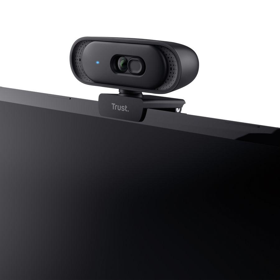 Câmara Web TRUST Tomar (USB - Windows 11 - Preto) — miniatura 5