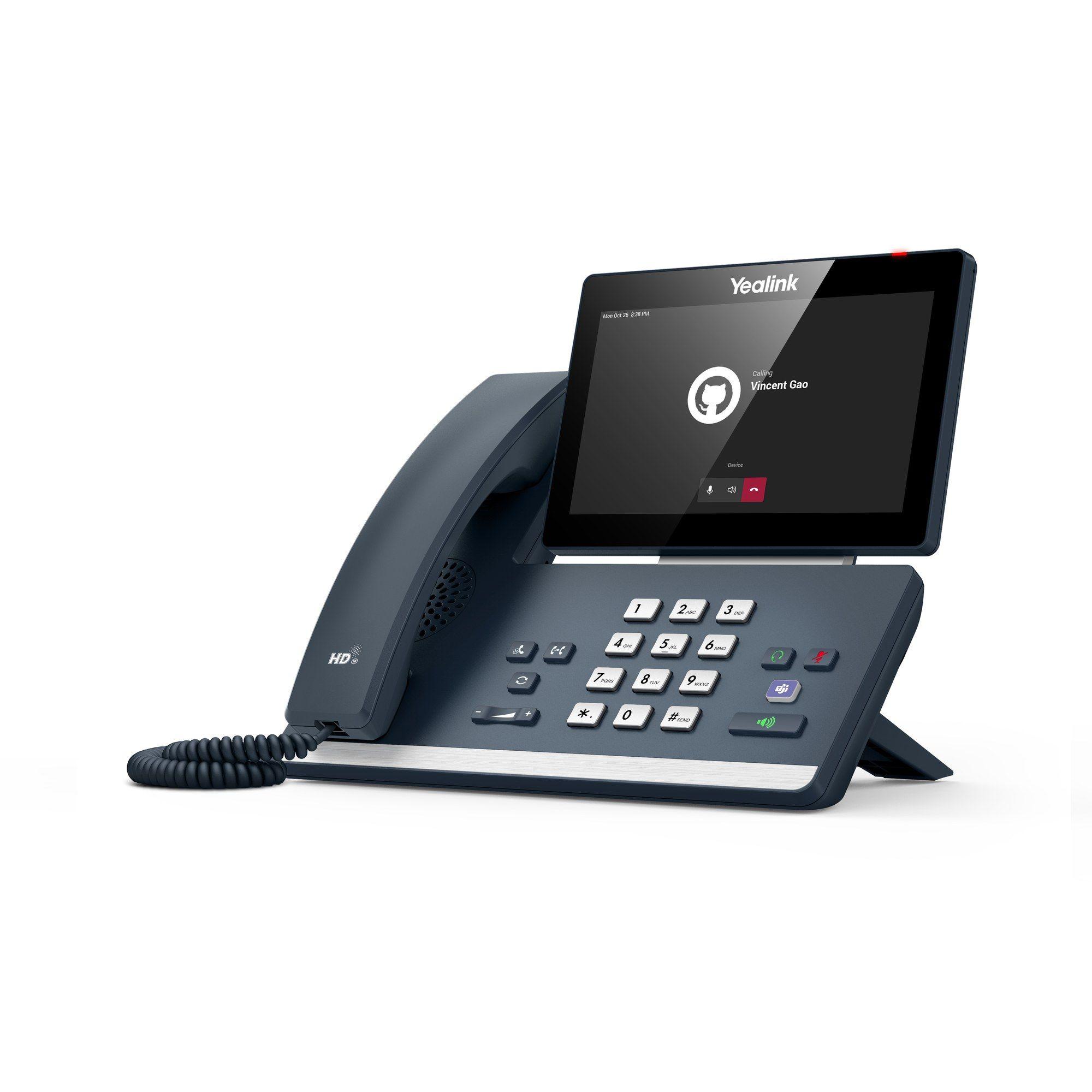 Telefone IP com Fios YEALINK MP58-Teams (Ecrã tátil LCD de 7" - Cinzento) — miniatura 6