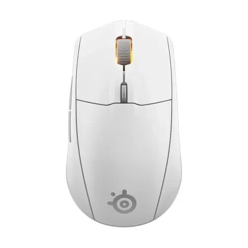 Rato STEELSERIES Rival 3 Wireless Gen. 2 (Mão direita - 18 000 DPI - Ótico - Branco)