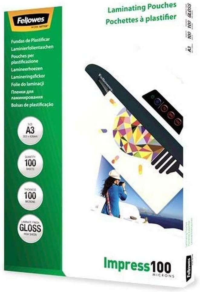Bolsas de Plastificação FELLOWES 5351205 (Plástico - Transparente) — miniatura 2
