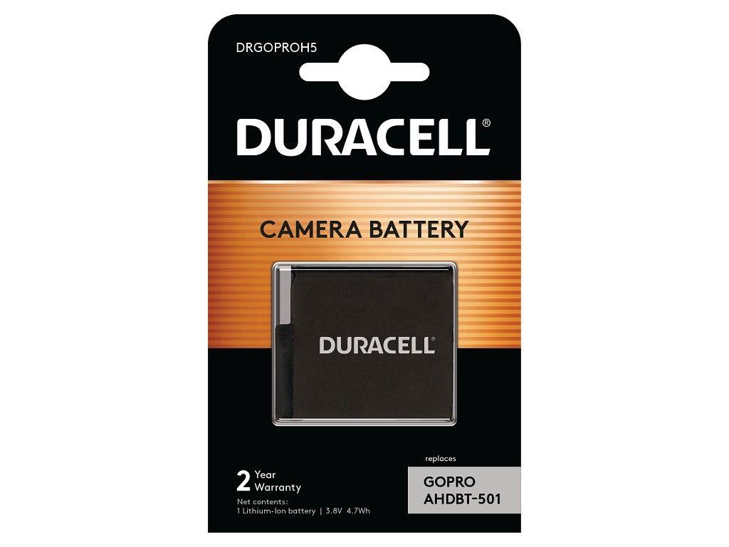 Bateria para Câmara DURACELL DRGOPROH5 (Preto)