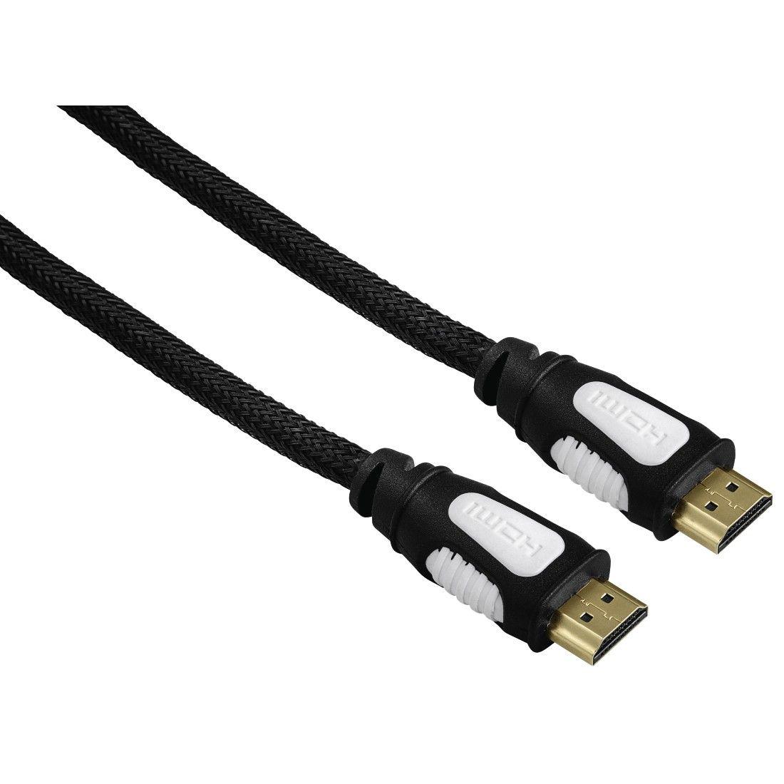 Cabo HDMI HAMA 00056576 (1,5 m - HDMI Type A - Preto)