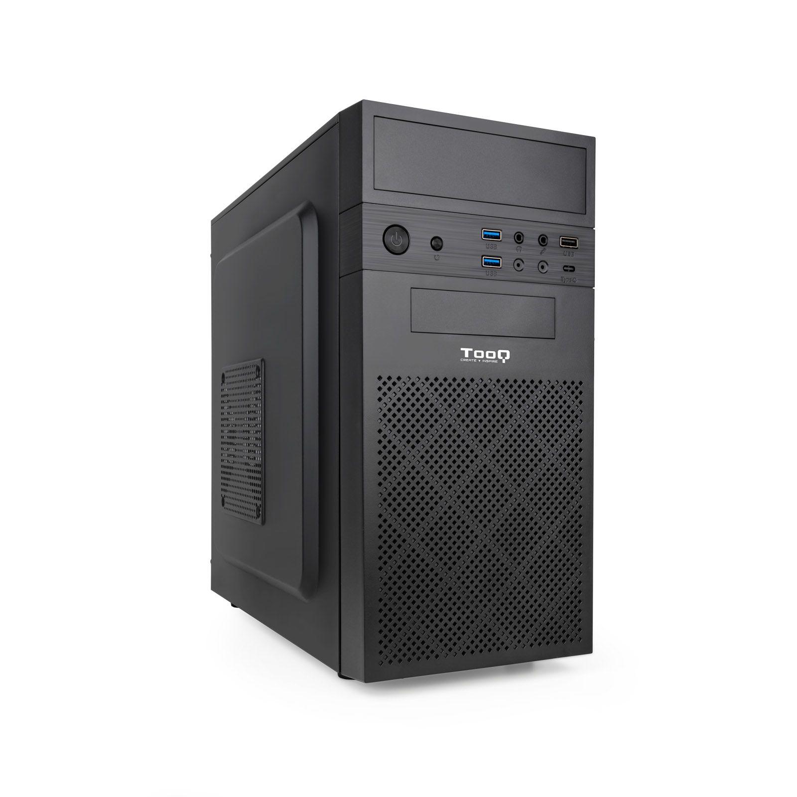 Caixa PC TOOQ TQC-4701U3C-B (micro ATX, Mini-ITX - Mini Tower - Micro-ATX, Mini-ITX - Preto)