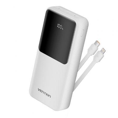 Powerbank VENTION FHPW0 (20000 mAh - 74 Wh - 20 W - Branco)