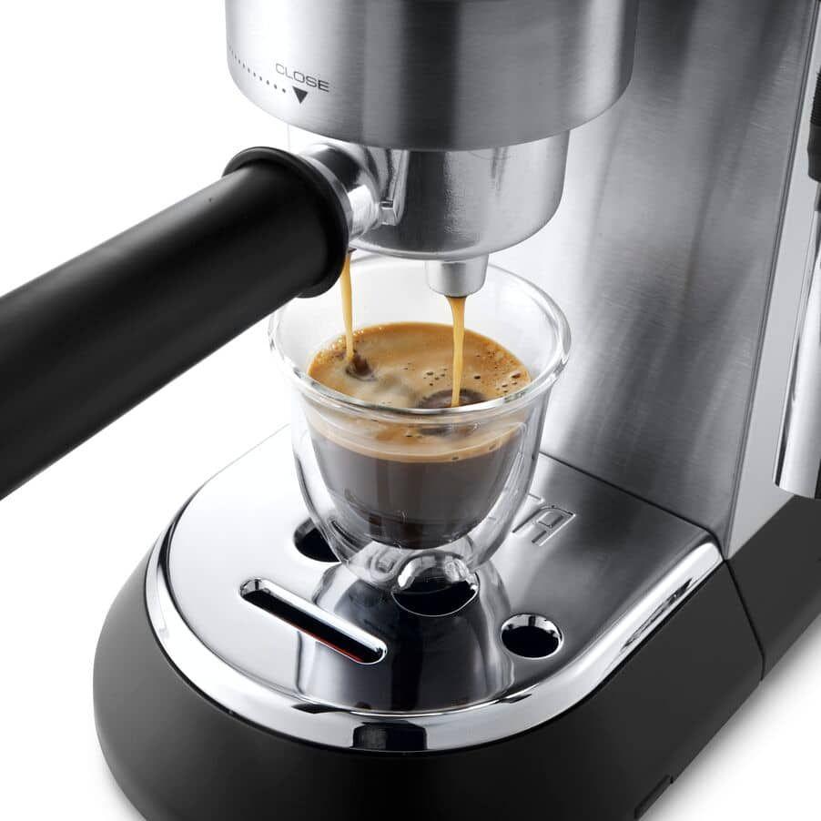 Máquina de Café Expresso DELONGHI Dedica EC685.M (Doses individuais, Café moído - 1300 W - 15 bar - Prateado), miniatura 2