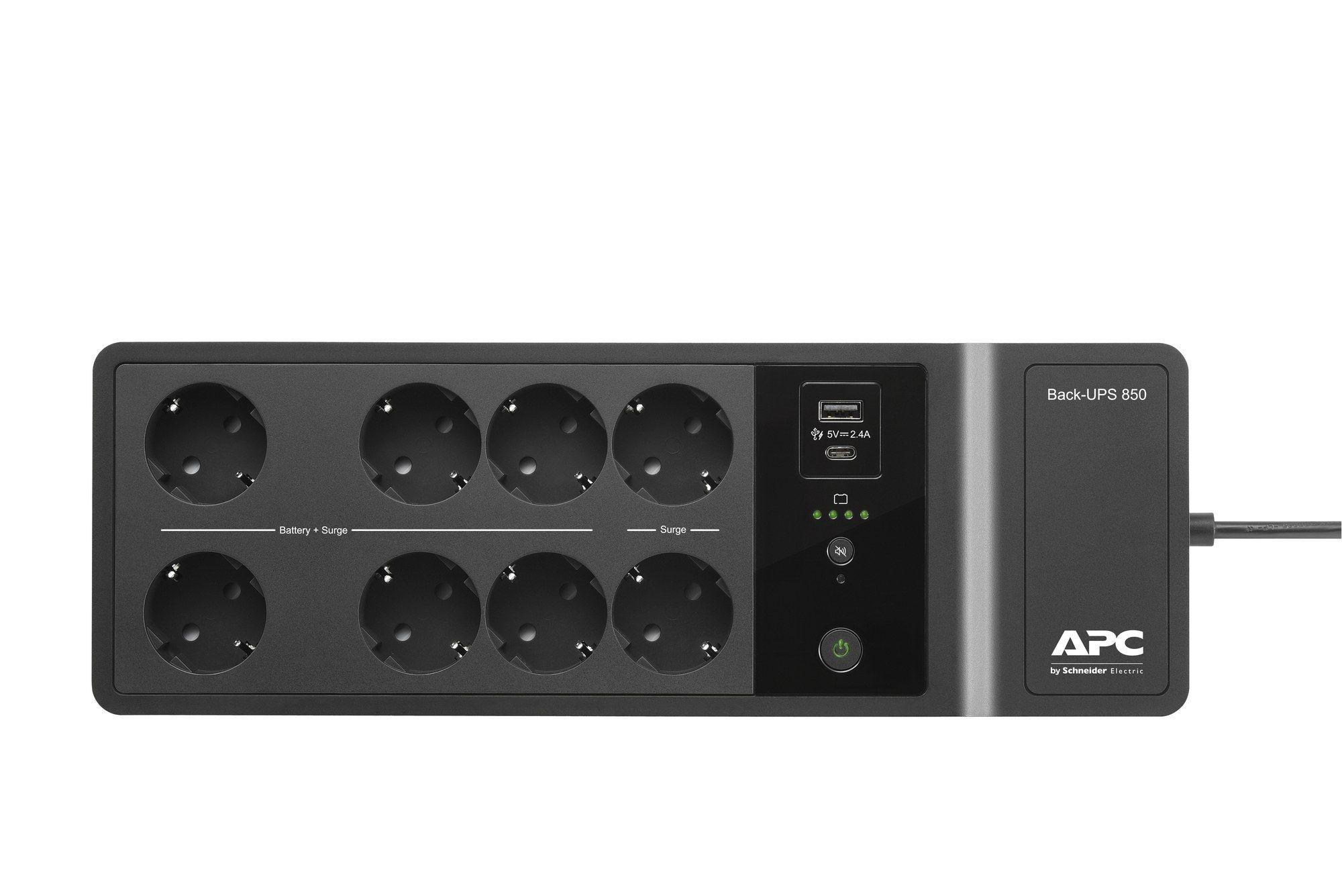 UPS Offline APC BE850G2-GR (2 USB 2.0 - Tipo F - Preto) — miniatura 15
