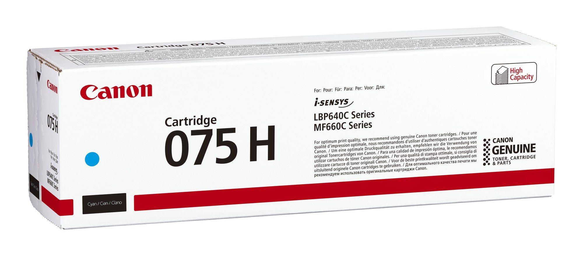 Toner CANON 075 H C 6368C002 (2500 páginas - Ciano), miniatura 3