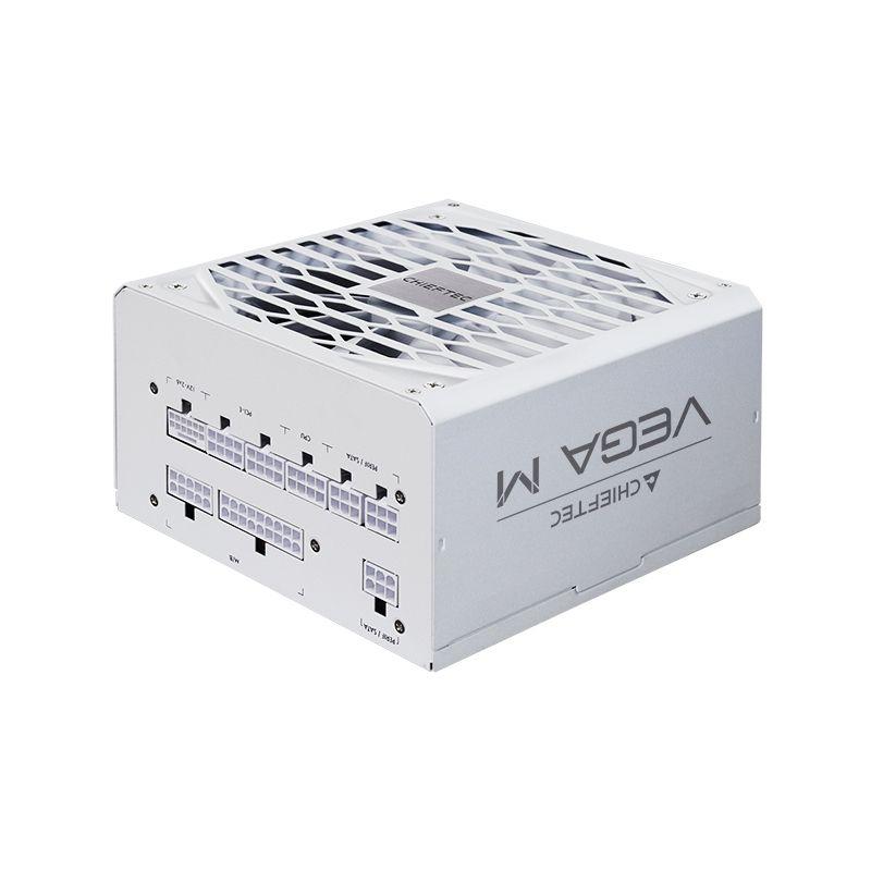 Fonte de Alimentação CHIEFTEC Vega M PPG-850-CW (ATX - 850 W - 80 PLUS Gold - Branco)