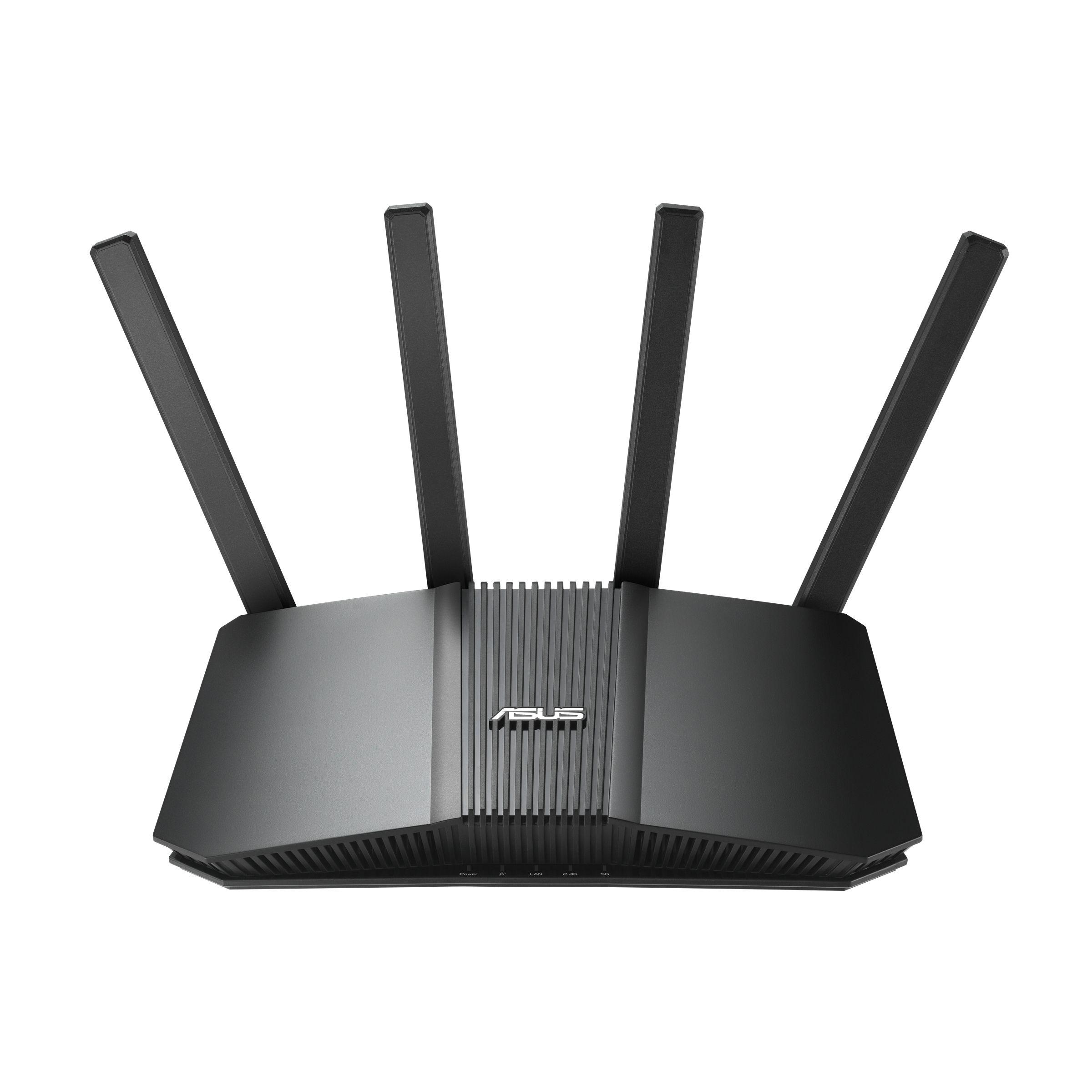 Router ASUS RT-BE55 (Wi-Fi 7 - 3600 Mbit/s - Banda dupla - Preto)