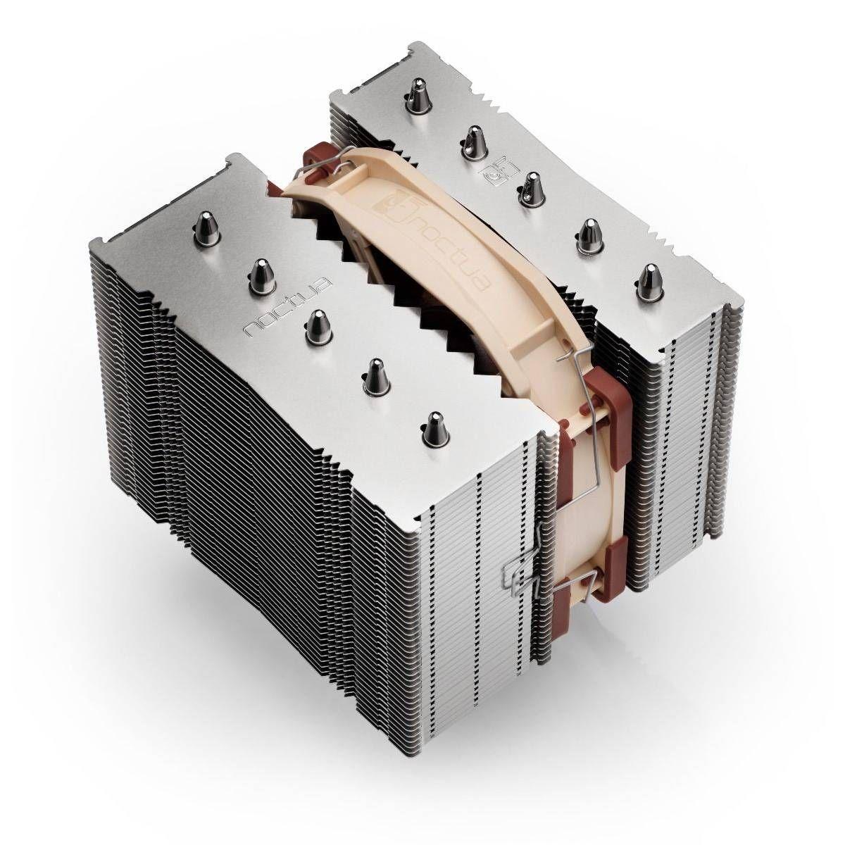 Cooler para CPU NOCTUA NH-D12L (Alumínio, cobre e níquel - Bege/Castanho) — miniatura 5