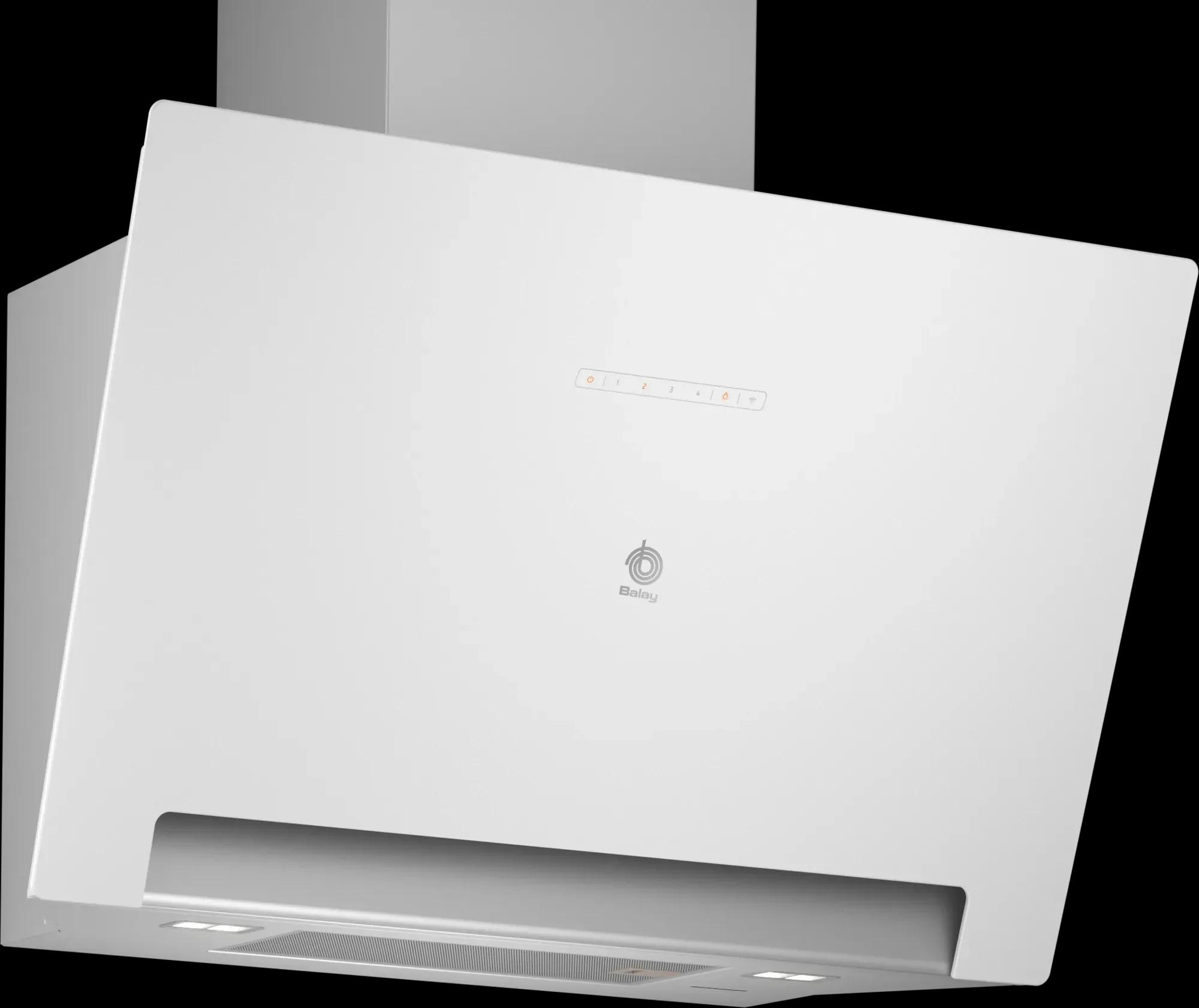 Exaustor de Parede BALAY 3BC587LB (Altura 85,5-109,8 cm - 79 cm - 26 cm - Branco)