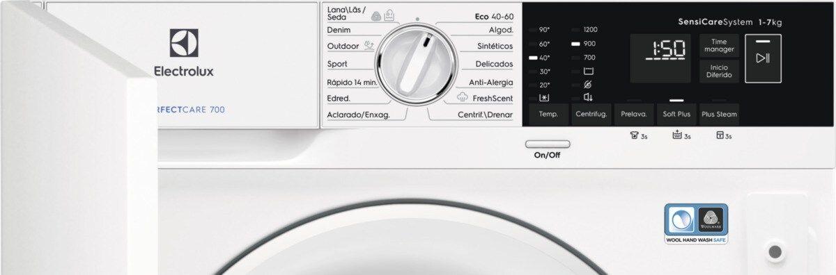 Máquina de Lavar Roupa Encastre ELECTROLUX EN7F4722AN (Altura 81,9 cm - 82 cm - 7 kg - Classe D), miniatura 2