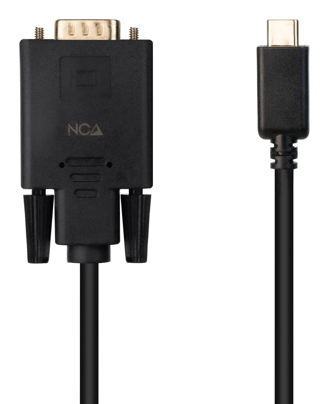 Cabo Conversor NANOCABLE 10.15.5202 (1,8 m - USB Type-C - Preto), miniatura 2